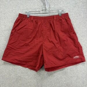 Columbia PFG Shorts Mens XL Red Swim Trunks Mesh Lined Performance Fishing Gorp